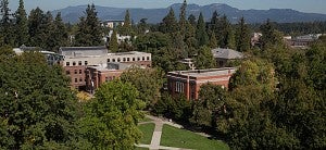 Aerial Photo of the University of Oregon Campus Aerial Photo of the University of Oregon Campus
